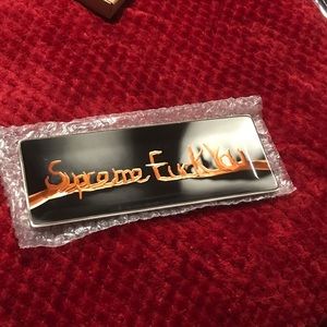 NWT Authentic Supreme Fuck you Tray Receipt below